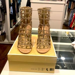 Michael Kors CollectionCora Crystal Cage Sandal